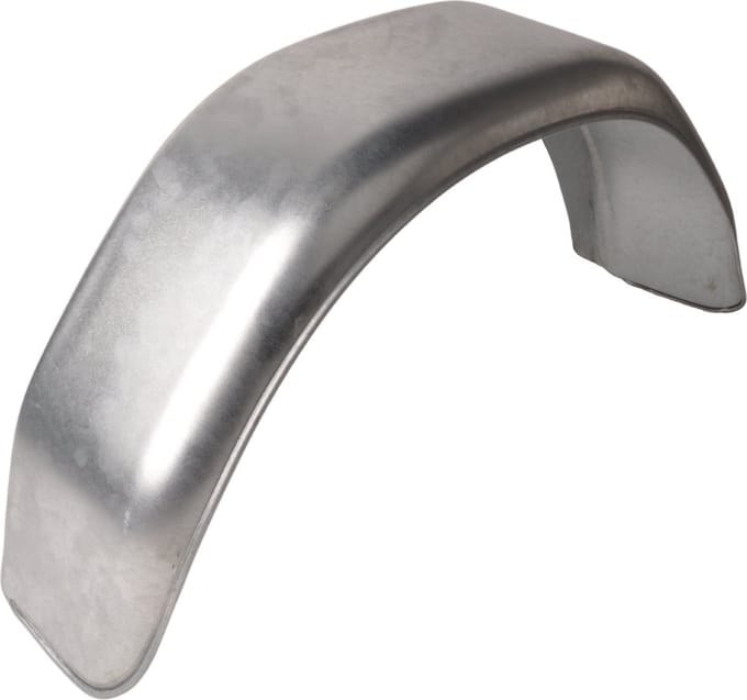 spatscherm enkel as - metaal - 67,5cm x 17,5cm x 34cm (L x B x H) - spatbord