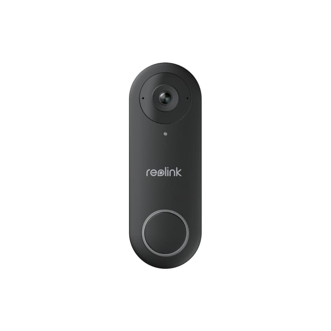 Reolink Videodeurbel D340W Bedrade Voor Buiten - 2K 5MP - 4:3 Breedbeeld - Dual-band wifi - Lokale Opslag - Tweewegaudio - Slimme Detectie-1-pack Met Chime