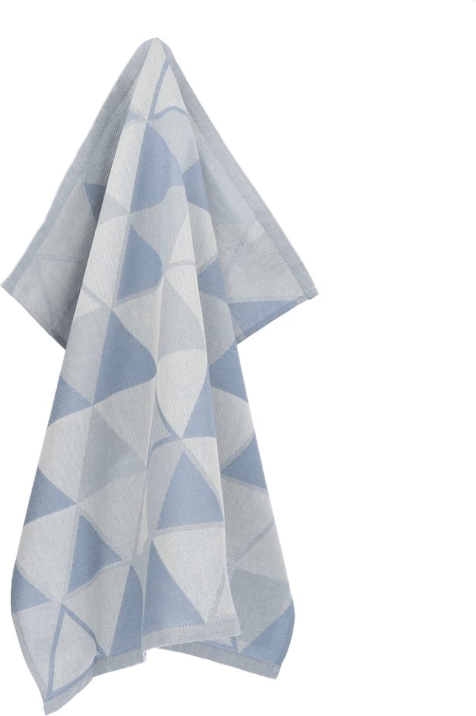 Bunzlau Castle | Theedoek Triangle Grijs-Blauw
