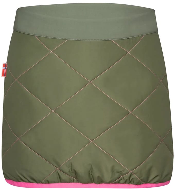 Trollkids Rondane Winter Rok Groen 104 cm Meisje