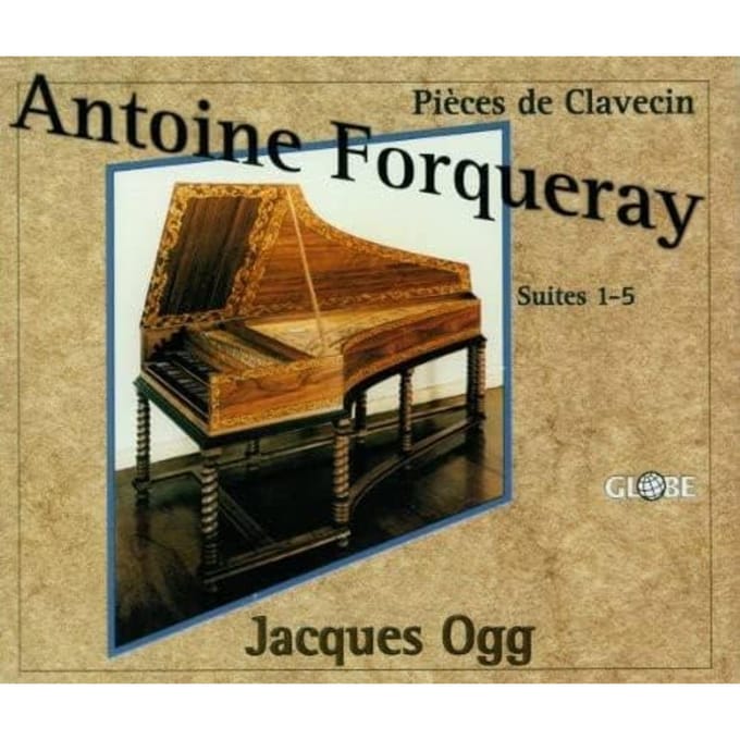 CD JACQUES OGG, FORQUERAY, ANTOINE FORQU - Forqueray: Pieces De Clavecin GLO6027 Non Japan Music Others Used