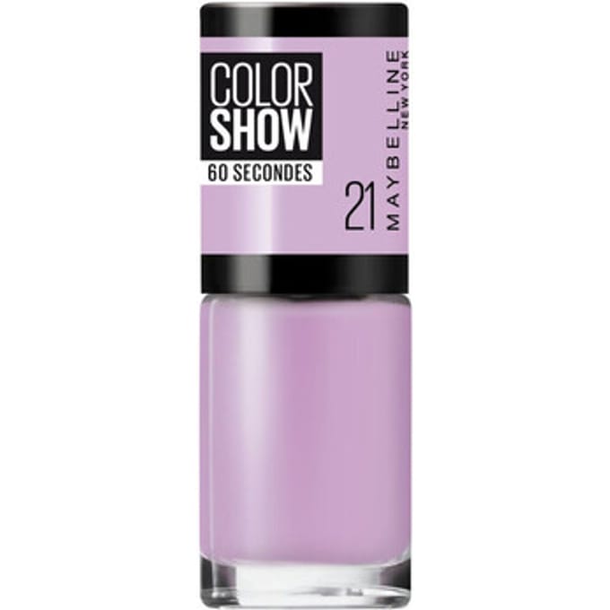 Maybelline Color Show 60 Seconds nagellak Lila 21 Lilac Wine