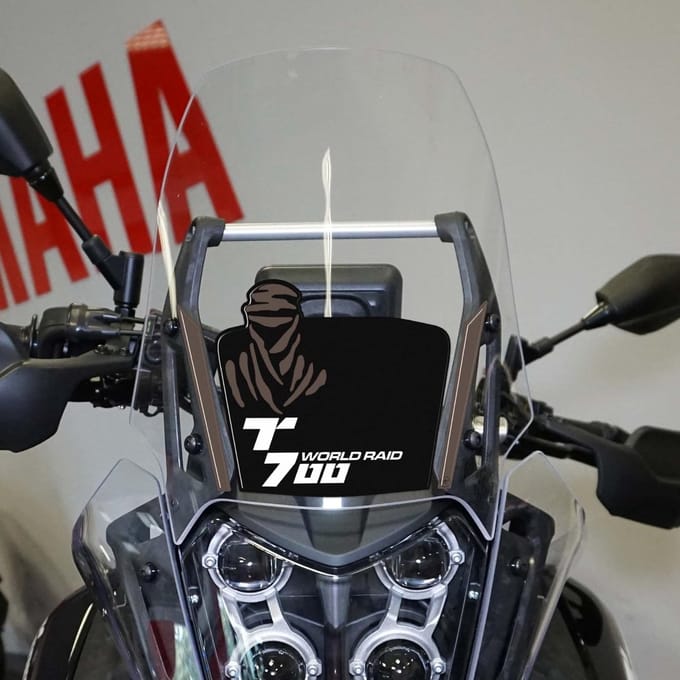 Motor Sticker Set - Beschermende Decals - Motor Personaliseren - 3D Hars Constructie - Specifiek Model - Nachtzwart