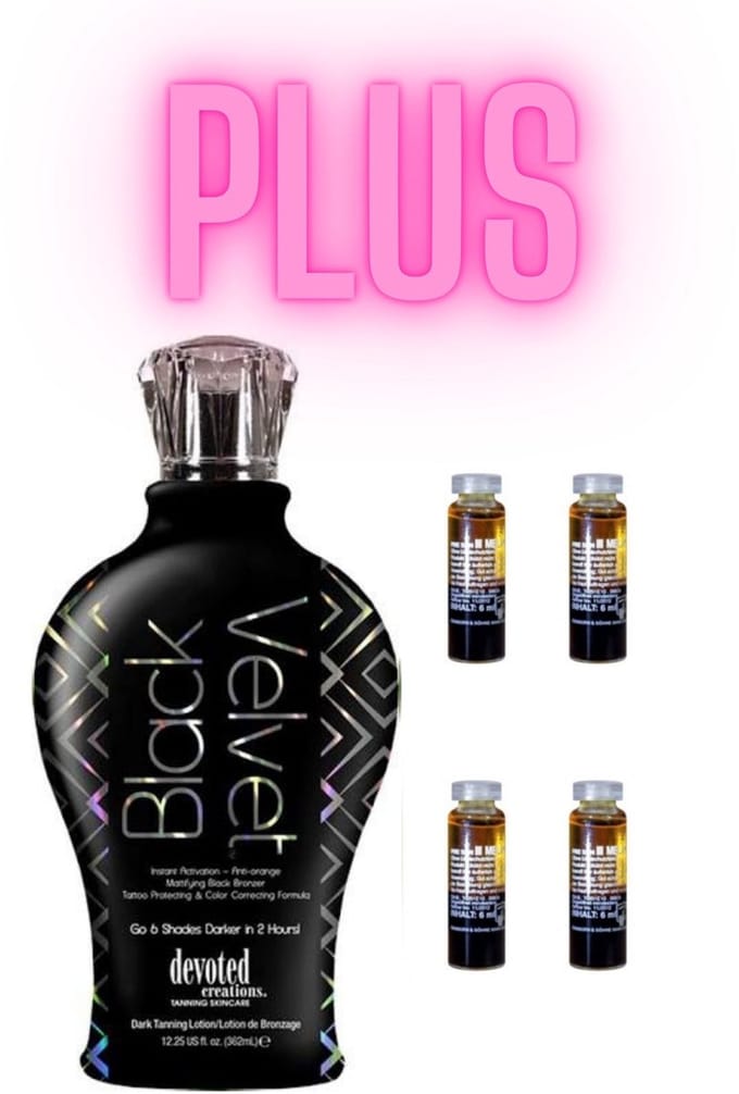 Devoted Creations Black Velvet 360 ml PLUS 4x Daytona Premium Power 6 ml