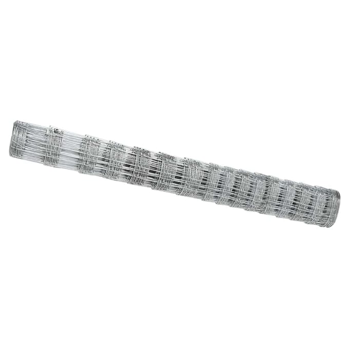 vidaXL - Weidehekwerk - Zilver