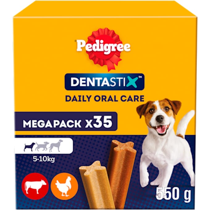 Pedigree Dentastix Mini Multipack 35-Pack - Hondensnacks - 550 g 35 stuks