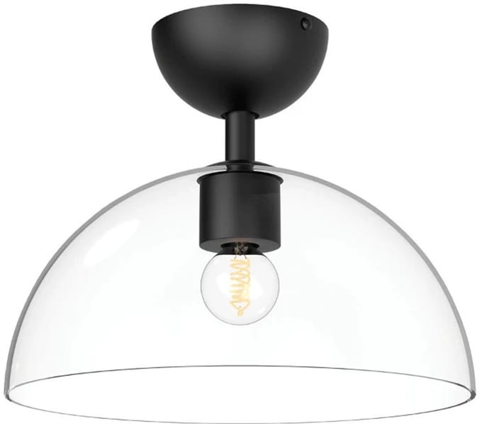 Alora Mood LED Plafondlamp Jude | 1X E27 Max 60W | Matte Black
