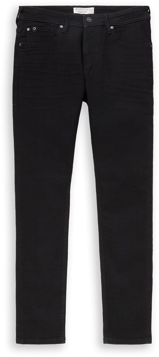 Tom Tailor Denim - TTPIERS SLIM Superstretch Jeans - Maat 33/36 - black denim