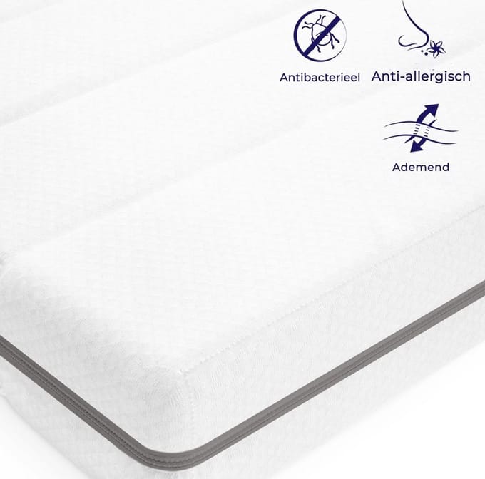 Topdek Matras - Topper Hydro Hotel Deluxe  80x190 9cm