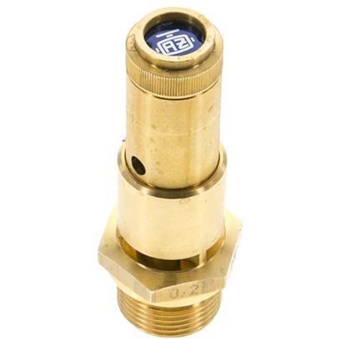 G 3/4'' Messing Vooringesteld Overdrukventiel 0.2 Bar DN 10 - SFL-B-10-0P2-034