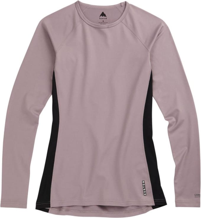 BURTON Midweight X Base Layer Crewneck - Dames - Elderberry - M