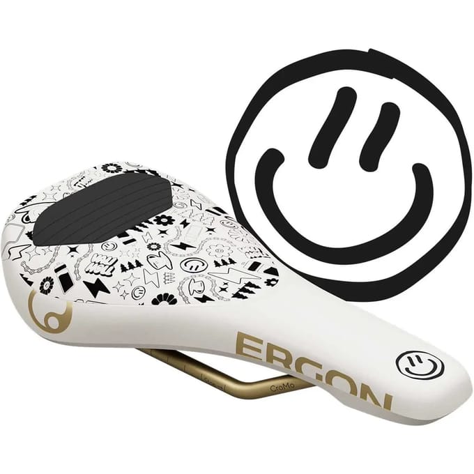 Ergon Sm Downhill Comp Vali Holl Edition Zadel Zilver 120 mm