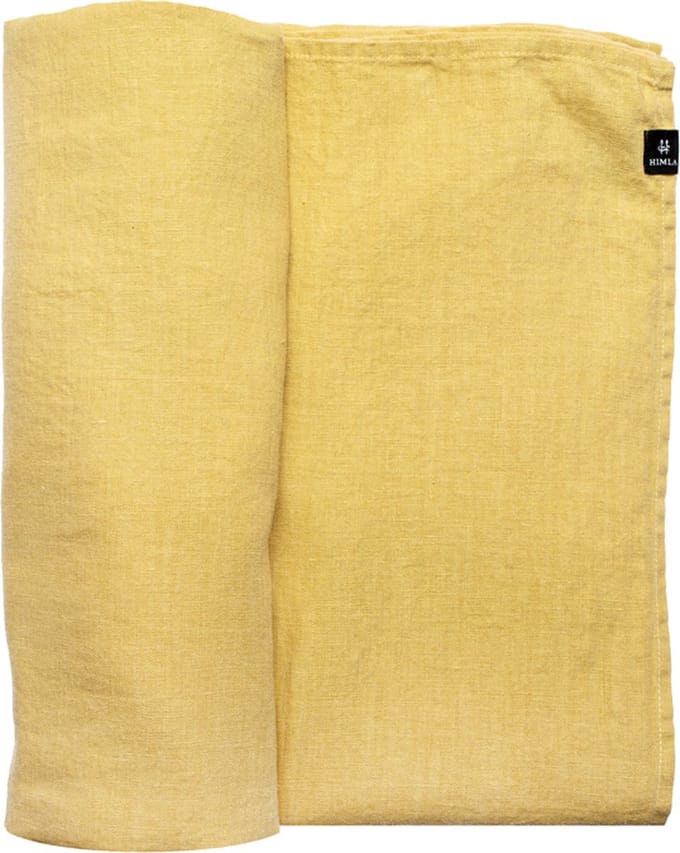 Himla Sunshine linnen Tafelkleed 145x250 - honey