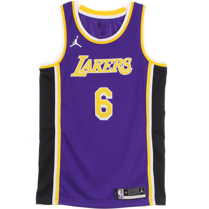 Basketbaltanktop voor heren Nba Swingman Jersey Statement Edition 2020 nr. 6 Lebron James Loslak