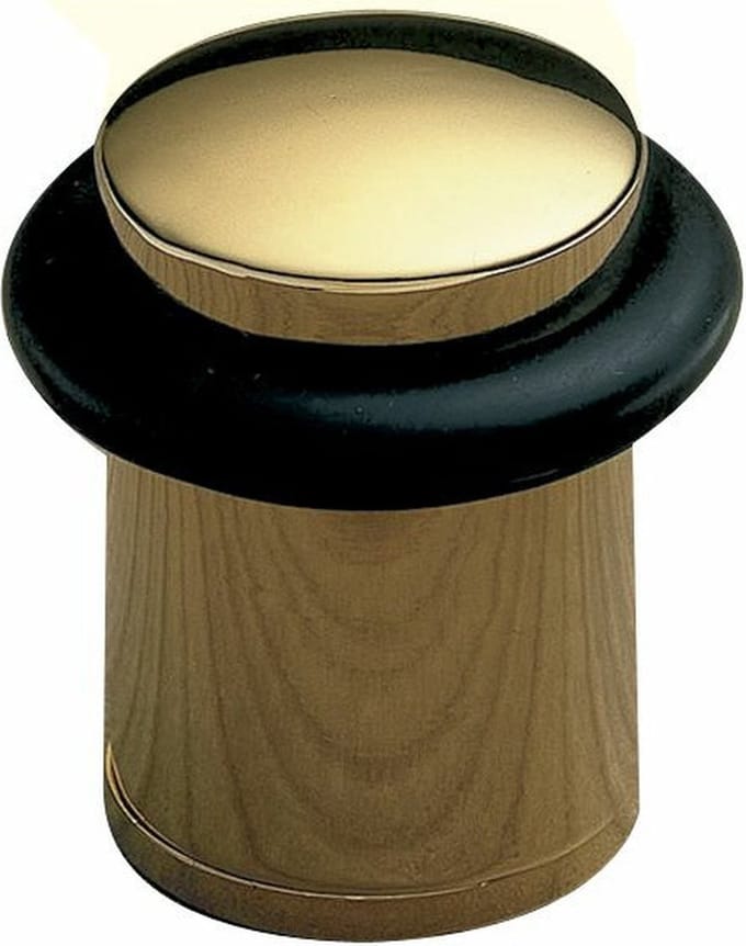 AMIG Deurstopper/deurbuffer - D32mm - inclusief schroeven - goud