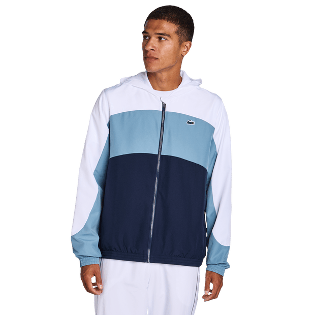 Lacoste Off Court Logo Trainingspakken Heren - Wit - Maat XS - Poly Woven