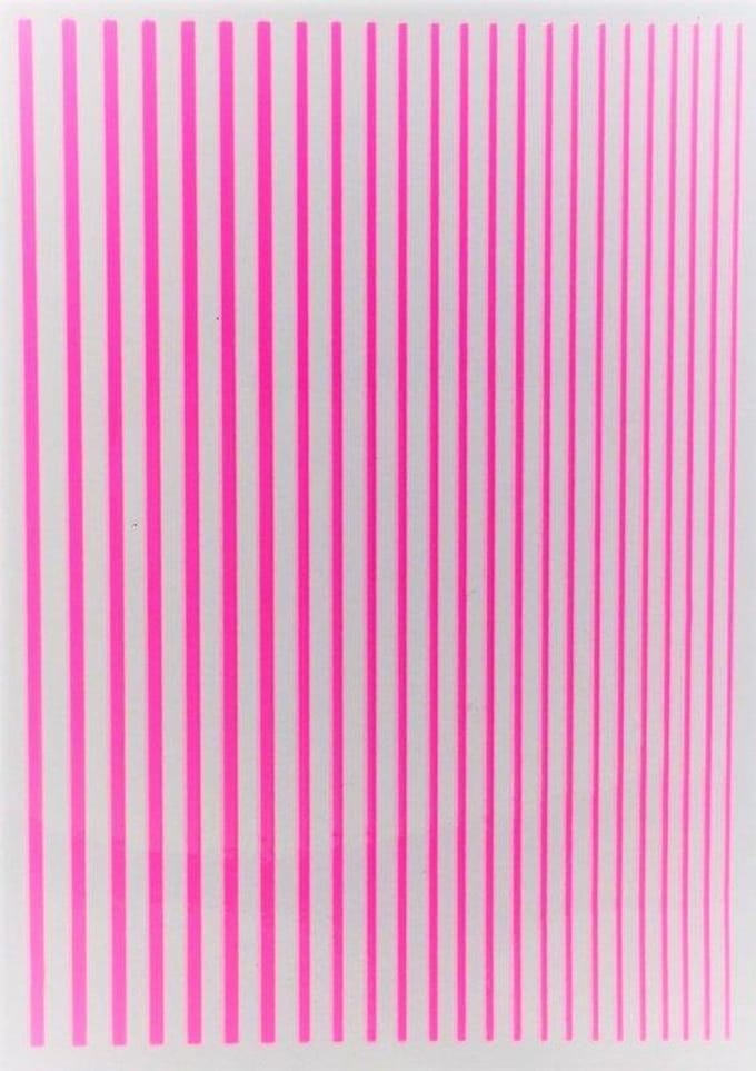 Korneliya Nailart Strip Neon Pink