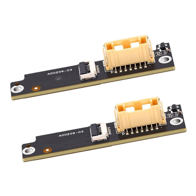 2 Stuks Extruder Interfacebord Vervanging voor P2S 3D-printer Koelventilator Interfacebord beige