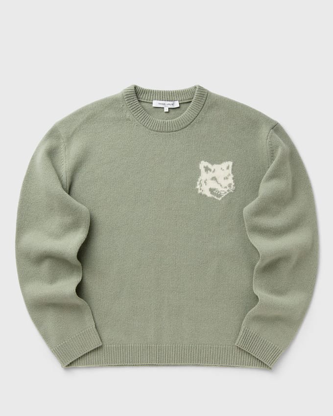 FOX HEAD INTARSIA MERINO JUMPER