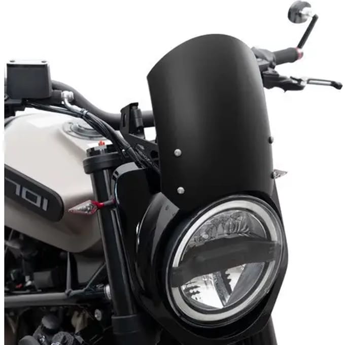 Motorfiets voorruit Barracuda Classic Svartpilen 701