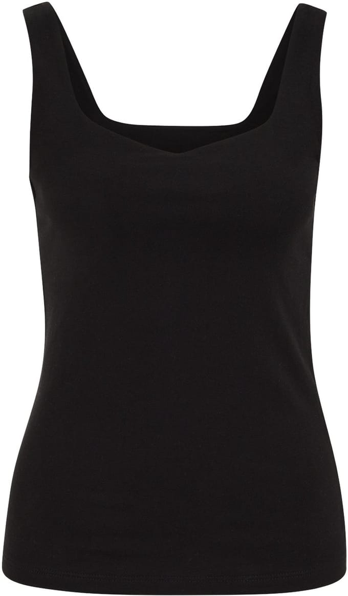 WE Fashion Dames nauwsluitend singlet