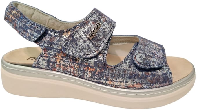 Rohde Blauwe Dames Sandalen - Blauw - 42