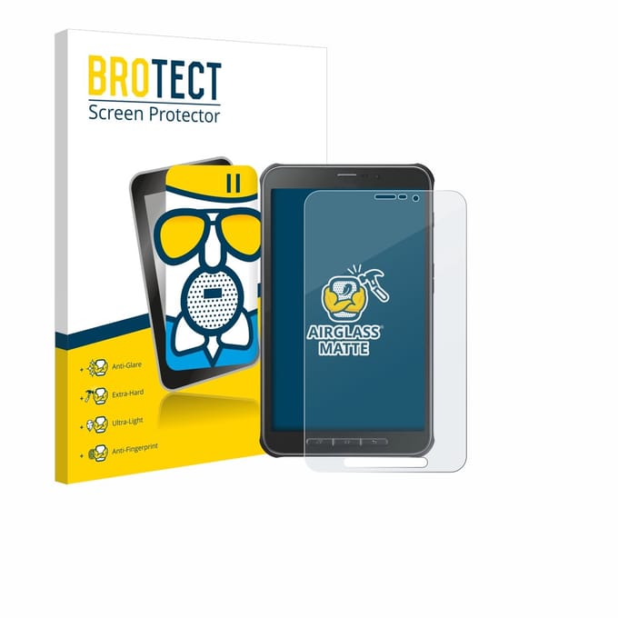 BROTECT - Screenprotector voor Samsung Galaxy Tab Active SM-T365 - Folie Beschermfolie Beschermglas matte