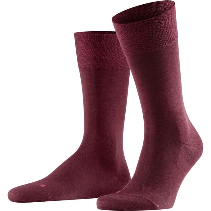 Falke Sensitive Berlin Sokken Bordeaux 14448/8596