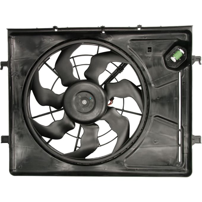 Koelventilatorwiel, motorkoeling THERMOTEC D80301TT