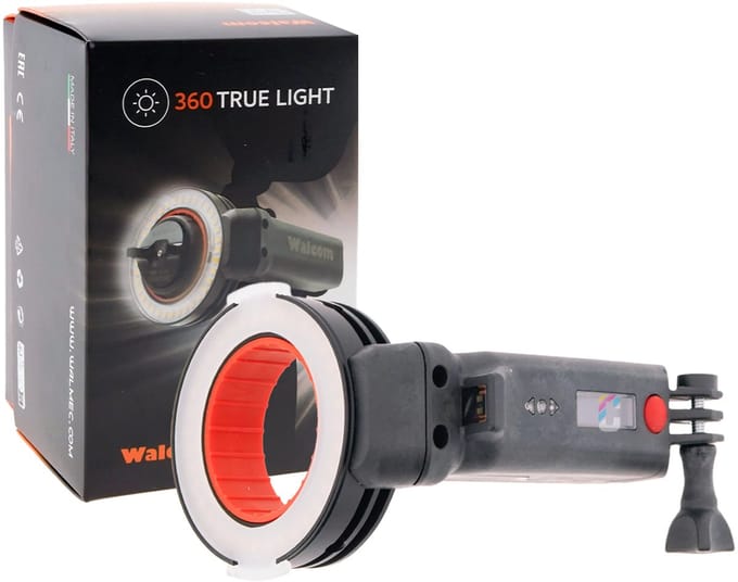 Walcom 360 True Light Evo Meter - Verfspuit Lamp met Digitale Afstandsmeter