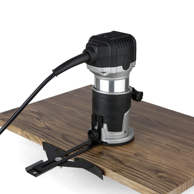 220V 2000W Handheld Houtfrees 6 Variabele Snelheid Elektrische Handtrimmer met 6,35mm/ 8mm Vervangbare