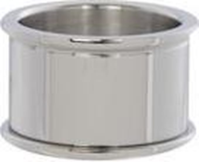 IXXXI Basisring zilverkleurig 12mm - maat 16,5