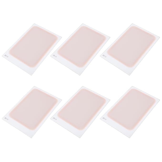 6 pièces Patch Camouflage Léger Respirant Ajusté Imperméable Patch Camouflage Correcteur