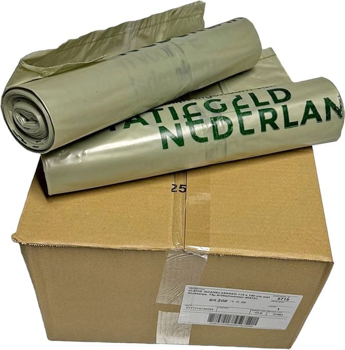 Statiegeld NL small bag - inzamelzak 240 liter - 45 zakken