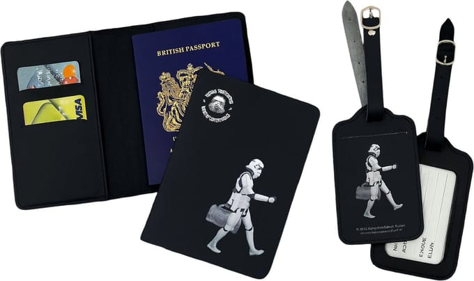 Stormtrooper - paspoorthoes - bagagelabel set (Star Wars)