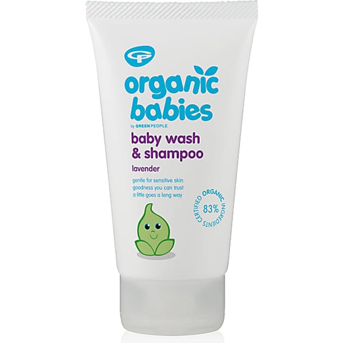 Green People - Organic Babies - Baby Wash & Shampoo Lavendel