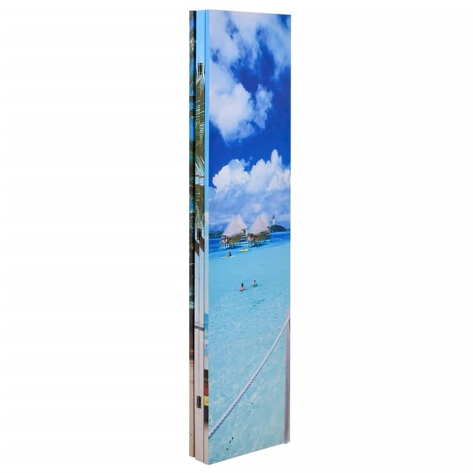 vidaXL - Kamerscherm - inklapbaar - strand - 160x170 - cm