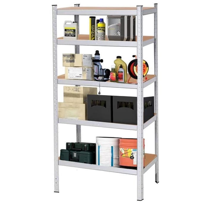 Springos Opbergrek - Stellingkast - Stellingkast Metaal - 180 x 90 x 40 cm