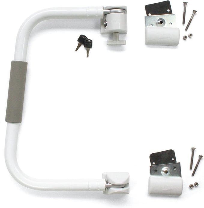 Fiamma Security 46 - hang/-sluitwerk exterieur - white