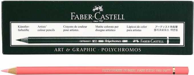 Kleurpotloden Faber-Castell Polychromos Zalm (6 Stuks)