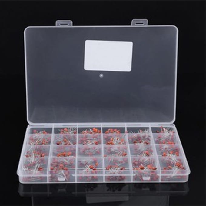 Capacitor Assortment Set 960 stuks 2PF-0.1UF 50V