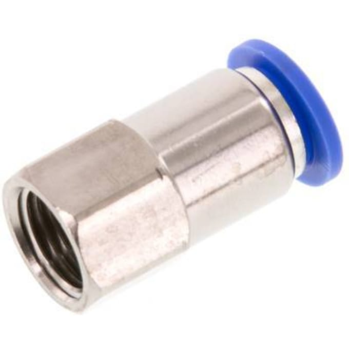 10mm x G1/4'' Messing/PA 66 Insteekfitting Binnendraad NBR [2 Stuks]