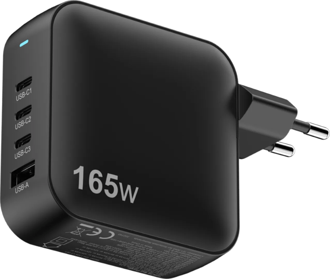 Sitecom - Wall charger - 165W - Power delivery - Fast charging