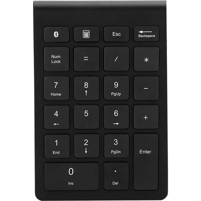 Mini pavé numérique sans fil Bluetooth 22 touches