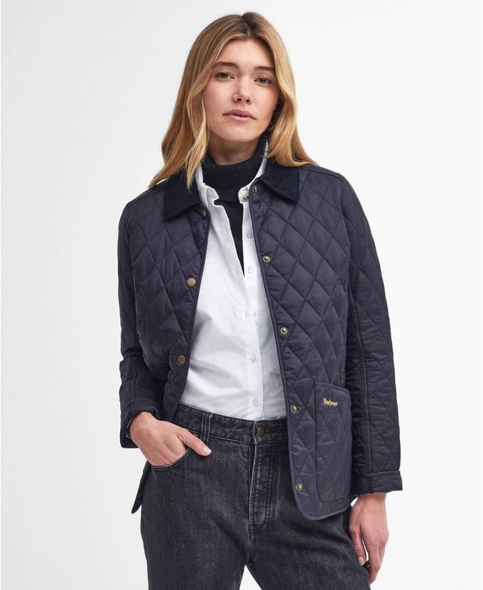 Barbour Dames S Diamant Gewatteerde Jas Lqu0475 LQU0475 NY91 (8)