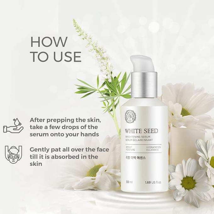 THE FACE SHOP Sérum Éclaircissant White Seed 50ml white