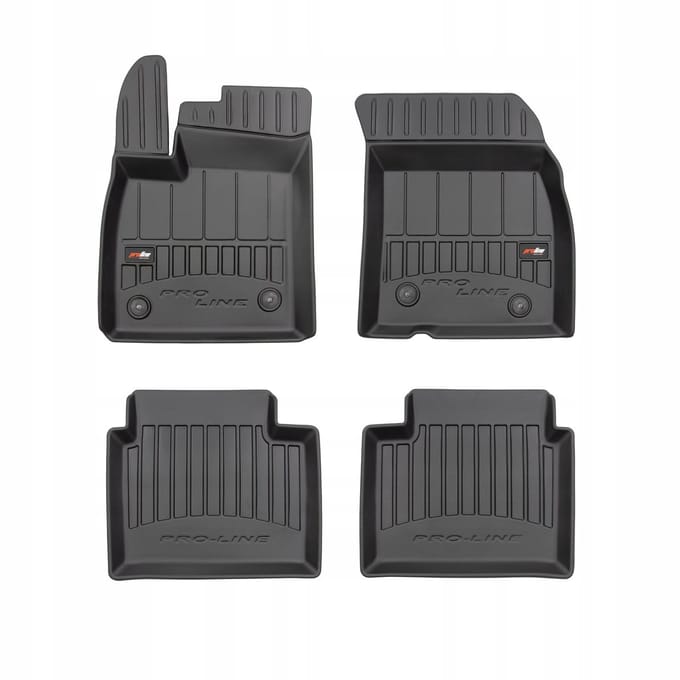 FROGUM Rubber Matten Set + Kofferbakmat – Ford Focus MkIV Combi (2018-) – TPE – Op Maat – Proline