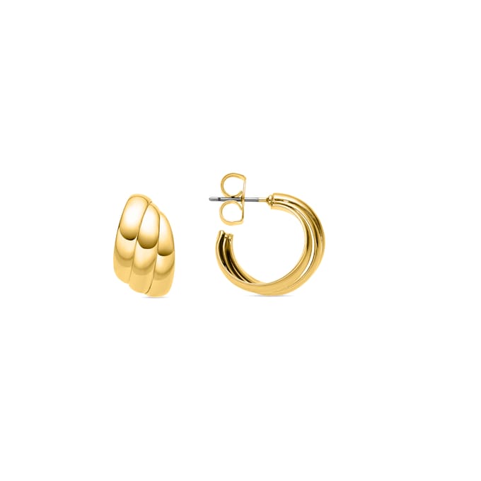 Luxenter 18K goudkleurige oorbellen - Abeth