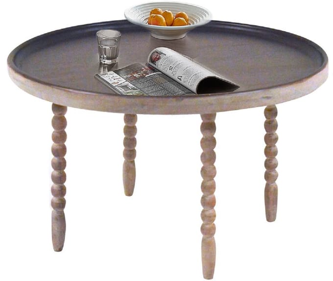 Kayakalp-Salontafel - 90 cm - Mangohout