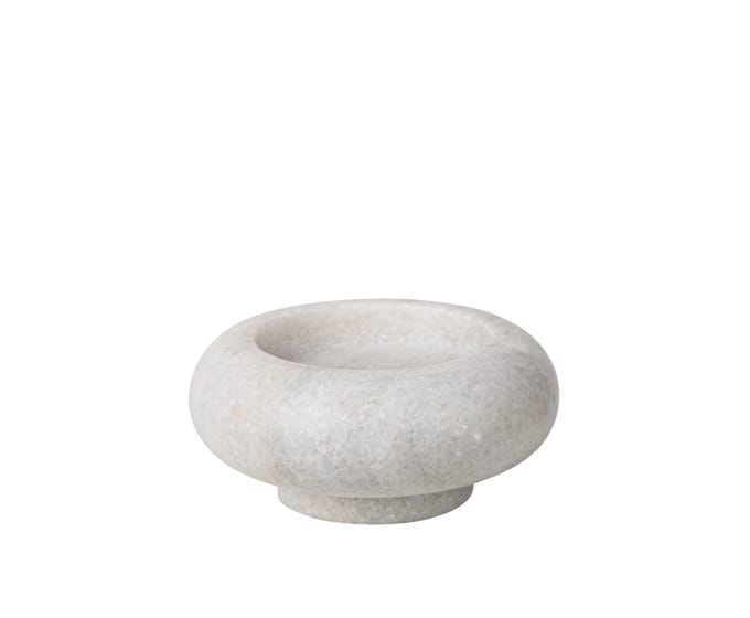 Tom Dixon - Stone Stacking kaarshouder - wit